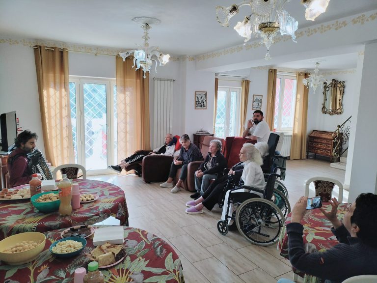 Nell'ambiente sicuro e tranquillo di Villa Nory